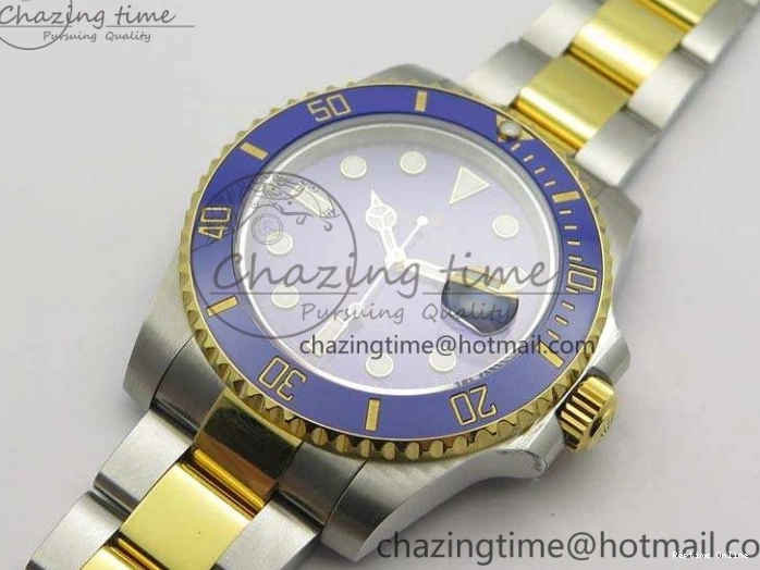 0401 Submariner 116613LB Wrapped SS YG VRF 1:1 Best Edition Blue Dial A Fashionable 3533